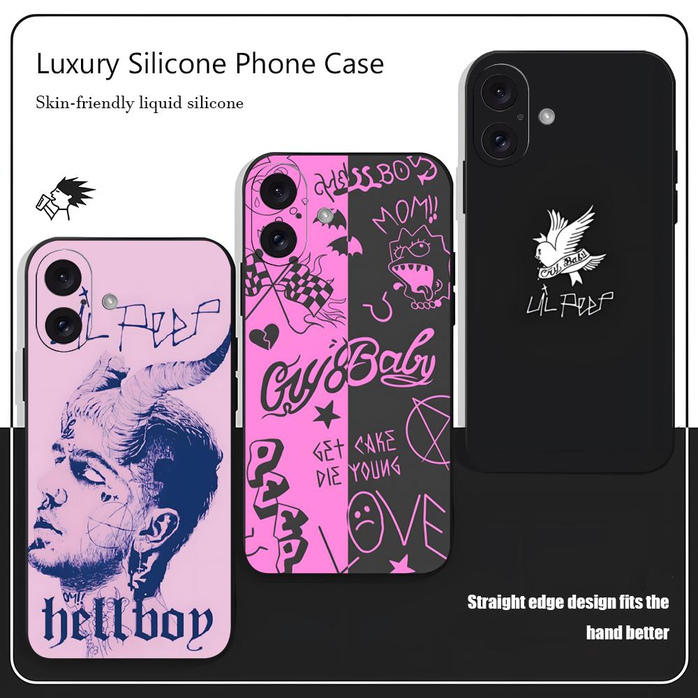 Phone Accessories Iphone - L-Lil Peep有名スター人気スマホケース iPhone 17 16 15