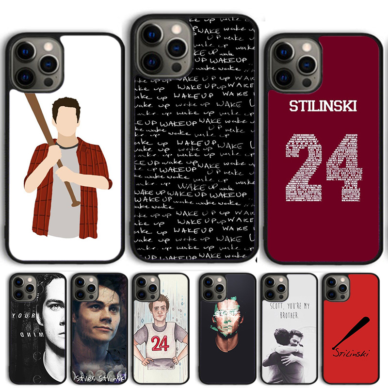 Phone Accessories For Teens - スティリンスキー-iPhone用ケース,ケース,ケース,ケース,10代のオオカミ,16, 15, 14, 13, 12 pro