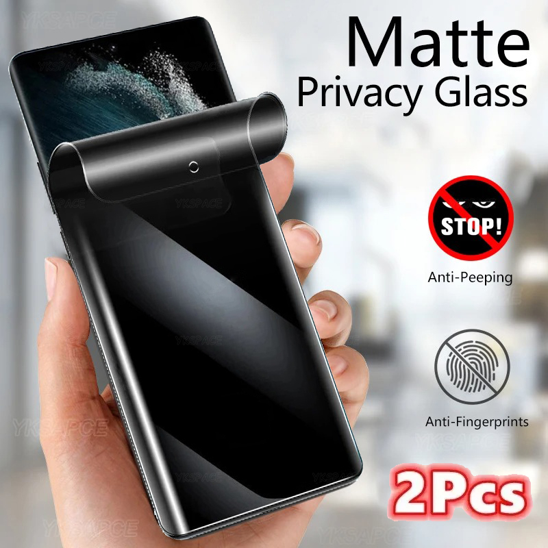 Oppo Reno 12 - 2 個マット + プライバシーソフトヒドロゲルフィルム OPPO リノ
