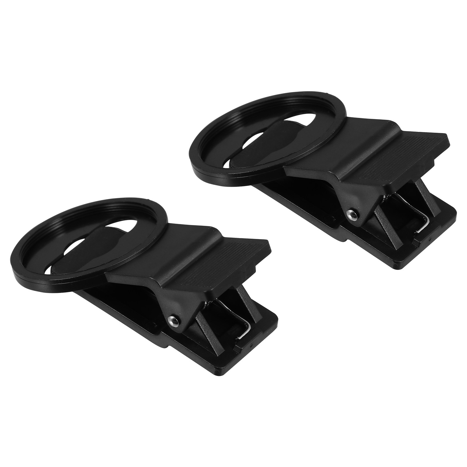 Lens Camera Clip - 2個入り 37mmネジ式ユニバーサル携帯電話レンズクリップ 外部カメラレンズマウント 滑り止め 安定性あり 全てのスマートフォンで写真撮影に最適
