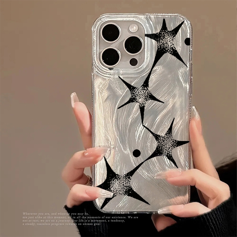 Phone Accessories Iphone - 輝く星柄のおしゃれなスマホケース iPhone 17 16 Pro Max