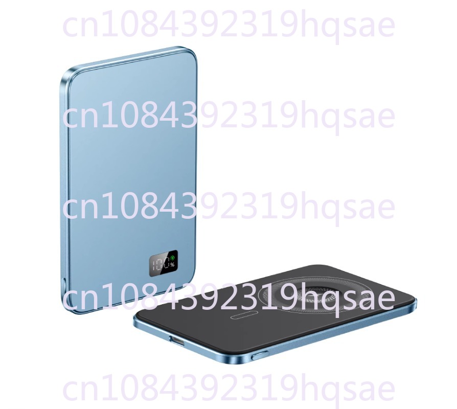 Power Bank Slim - 2024年新登場 超薄型 5000mAh 10000mAh パワーバンク 磁気急速充電器