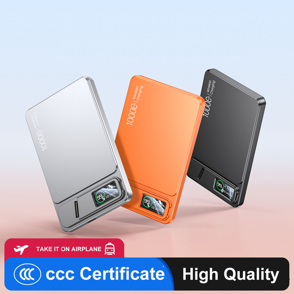 CCC 10000mAh スリムパワーバンク MagSafe - Power Bank Slim のレビューと価格