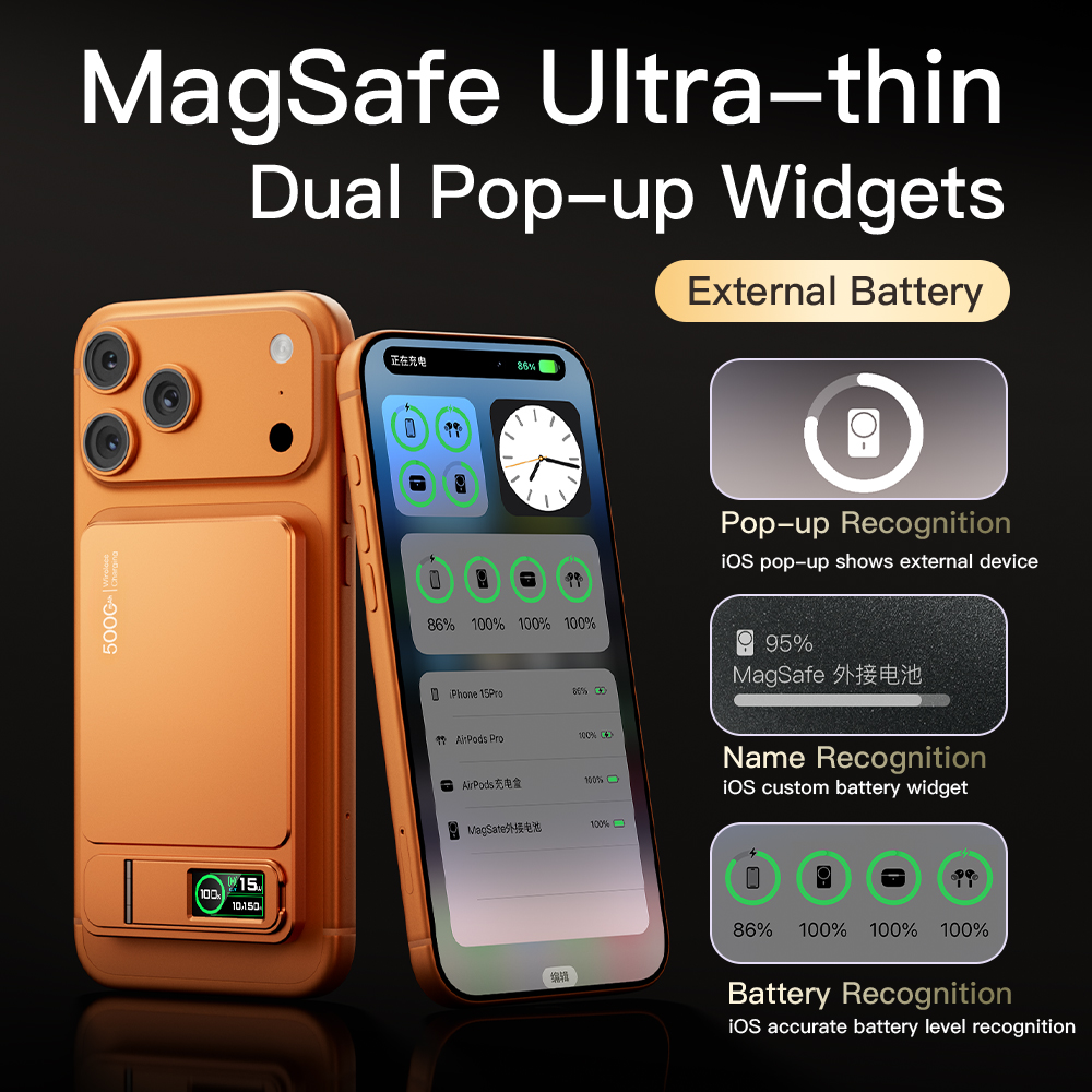 CCC 10000mAh スリムパワーバンク MagSafe - Power Bank Slim のレビューと価格