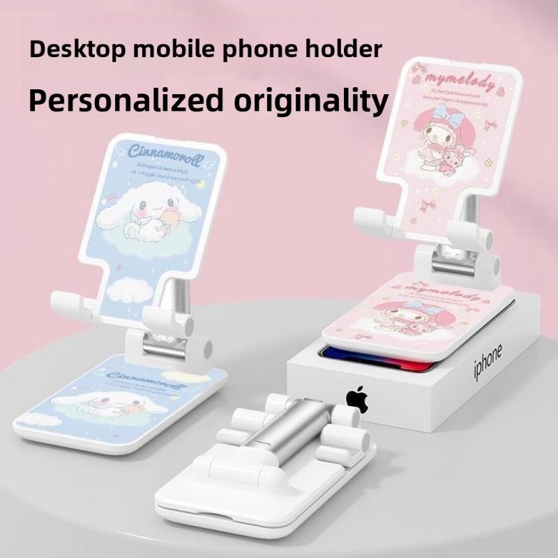 ファッションシナモロール柄スマホホルダー 可愛い漫画プリント - Phone Accessories For Teens のレビューと価格