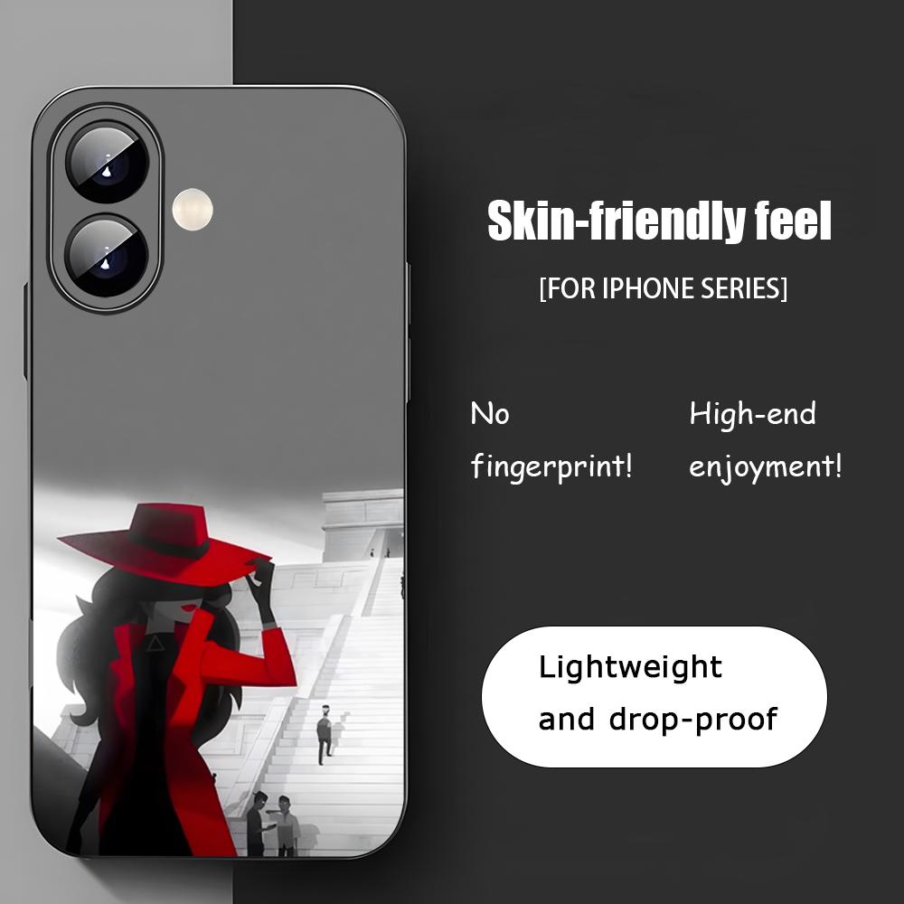 ホットなカルメン・サンディエゴの漫画風iPhoneケース i - Phone Accessories Iphone のレビューと価格