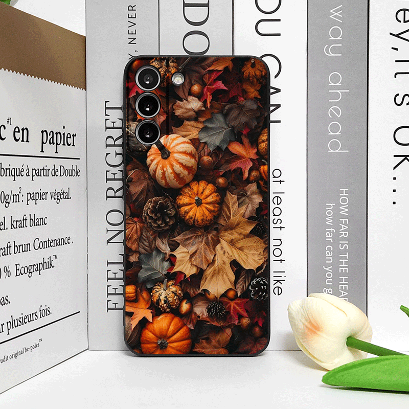 秋の紅葉とカボチャのハロウィン柄トレンドスマホケース Hua - Huawei Nova 12 のレビューと価格