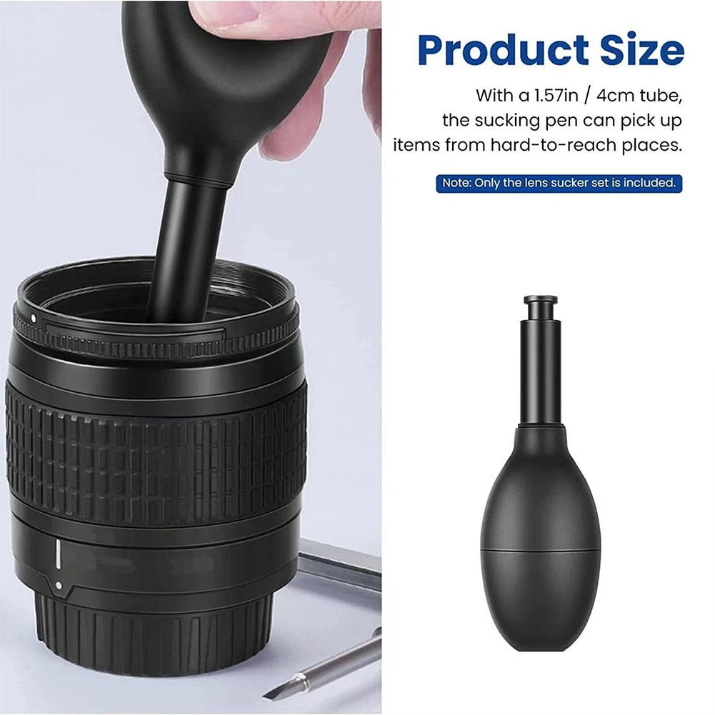 カメラレンズ吸盤キットロング吸盤ペン帯電防止フィルターダスト - Lens Camera Clip のレビューと価格