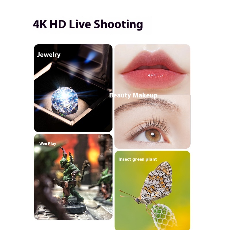 スーパーマクロプロフェッショナルカメラ,iPhone, Sa - Lens Camera Clip のレビューと価格