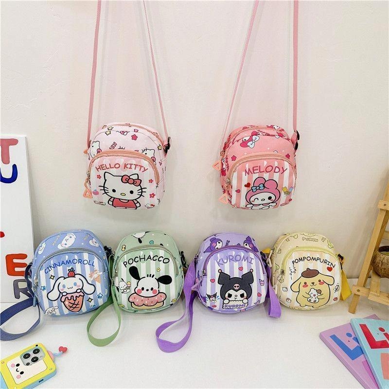 かわいい漫画クロスボディバッグかわいい猫デザインミニショルダ - Phone Accessories For Teens のレビューと価格