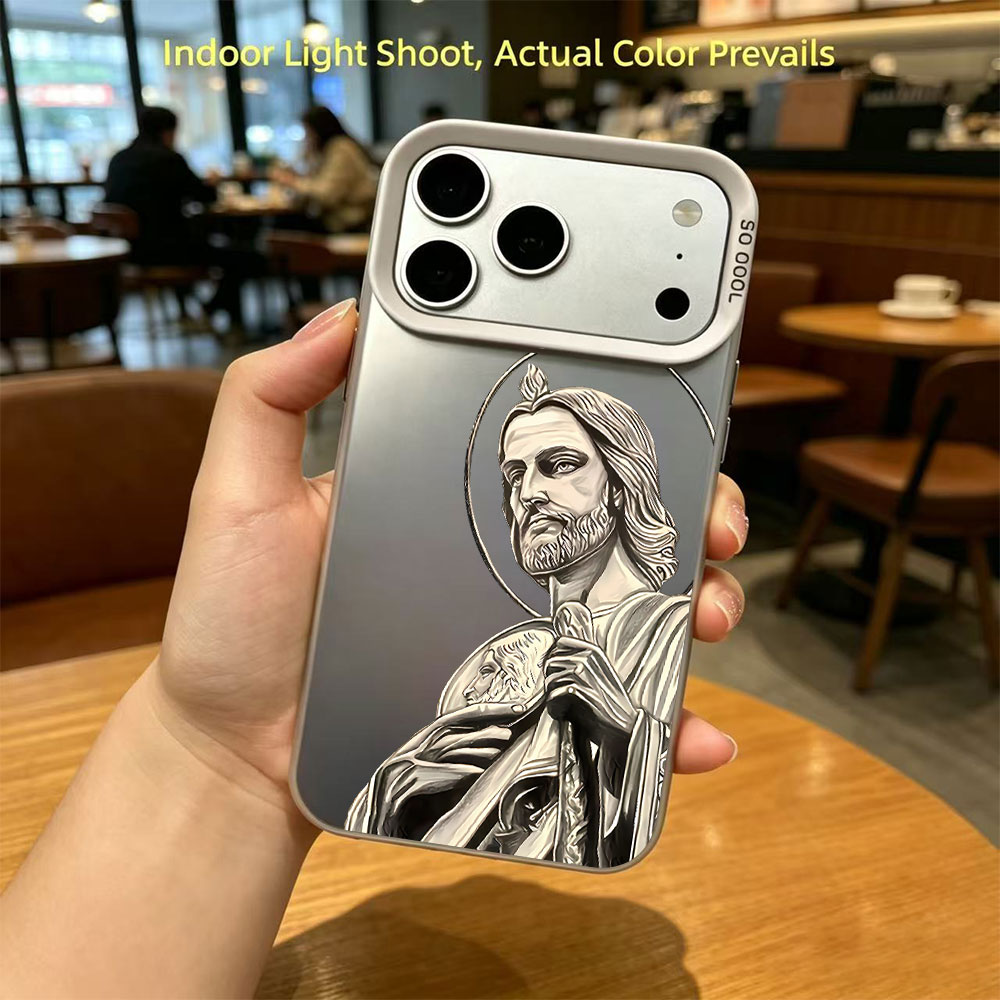 サン・ジュダス・タデオ柄デザインのiPhoneケース（iPh - Phone Accessories Iphone のレビューと価格