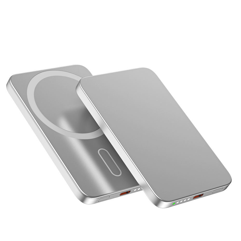 多機能超薄型磁気ワイヤレスモバイルバッテリー 10000mA - Power Bank Slim のレビューと価格