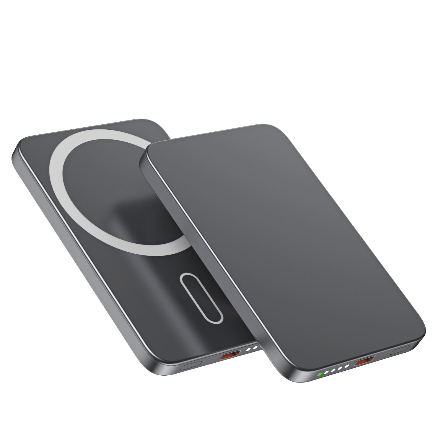 多機能超薄型磁気ワイヤレスモバイルバッテリー 10000mA - Power Bank Slim のレビューと価格