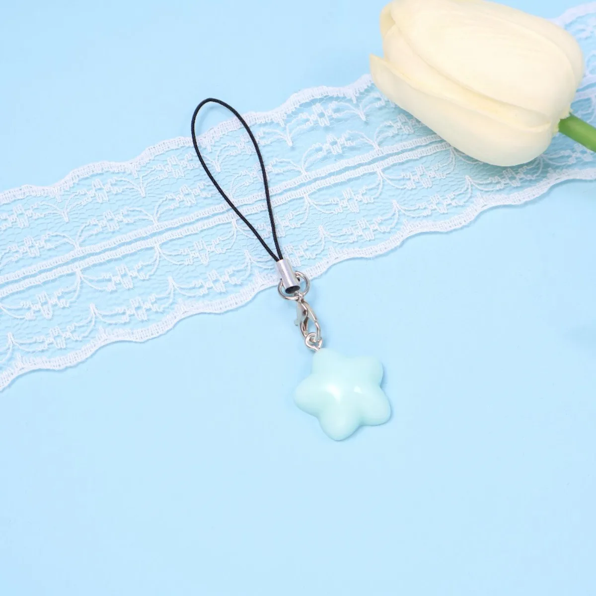 電話チャームアクセサリー パステルスター電話チャーム 樹脂ク - Phone Accessories For Teens のレビューと価格