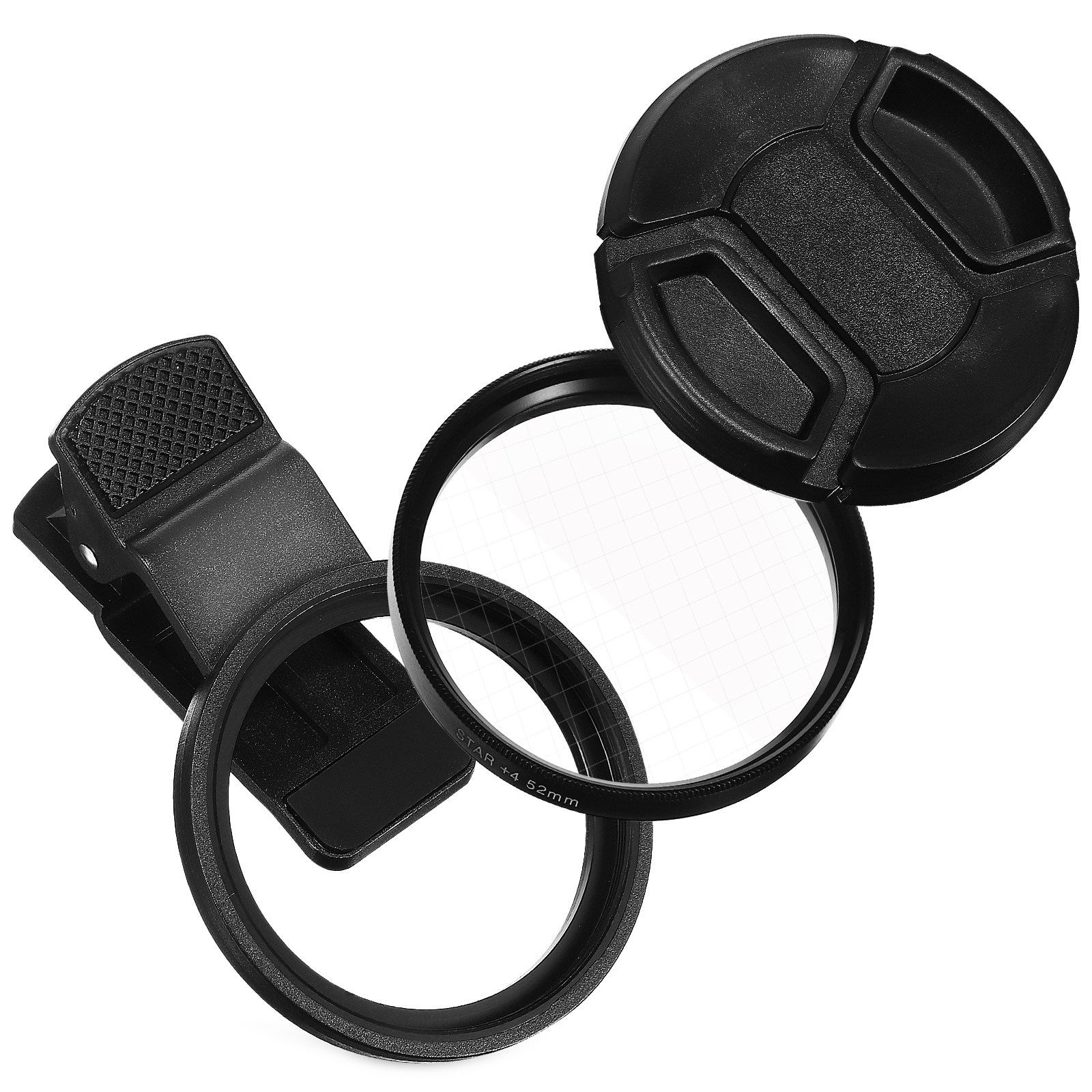 フィルタークリップ モバイルフォンカメラフィルター 4ポイン - Lens Camera Clip のレビューと価格